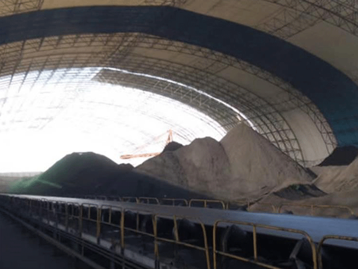 余姚煤棚料仓网架